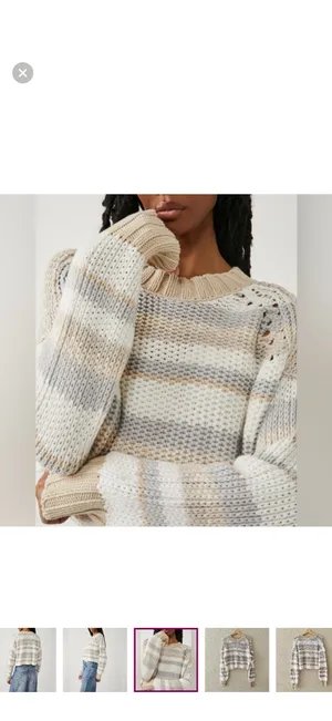 Free People Sweater Knit Chunky thumbnail 9