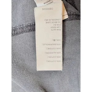 Free People‎ We The Free Charcoal Gray Oversized Long Sleeve Tee Mock Neck XS S thumbnail 7