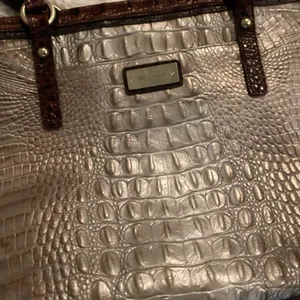 COPY - Brahmin Crocodile Embossed Tote Bag thumbnail 10
