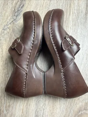 Dansko Leather Mary Jane Clogs Size 37 (US 6.5-7) thumbnail 2