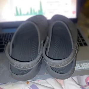 Crocs black clogs size 10 thumbnail 6