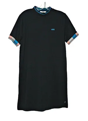Vans Off the Wall Hi Roller V Dress Tri Check Womens Size M Black Cotton Skaters thumbnail 1