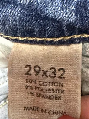 BKE Payton Straight Jeans Womens 29x32 Distressed Stretch Blue Denim thumbnail 8