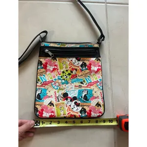 Disney parks world Mickey Minnie Mouse‎ Donald Duck Bambi cross body purse bag thumbnail 5