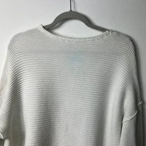 Free People La Brea Relaxed Fit Ribbed V-Neck Knit Women's size‎ small thumbnail 8