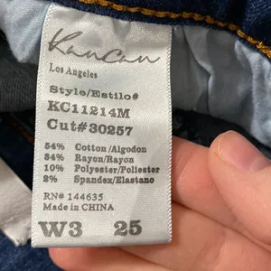 KanCan mid rise stretch skinny jeans medium wash size 25 thumbnail 9
