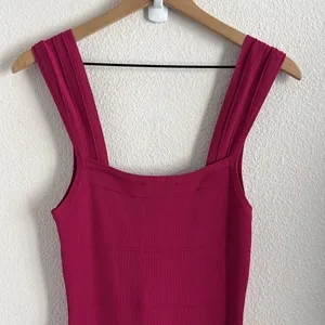 Guess Los Angeles Sleeveless Party Sheath Pink Dress Bondage Y2K 4 thumbnail 9