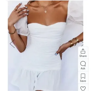 Hello Molly Mini Dress White thumbnail 4
