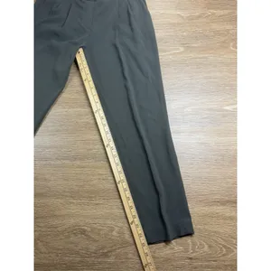 Babaton Aritzia Cohen Pants Women's 4 Dark Olive Japanese Crepe Trousers Office thumbnail 7