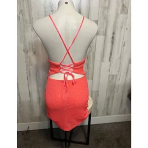 Salmon color dress Pink Size M thumbnail 2