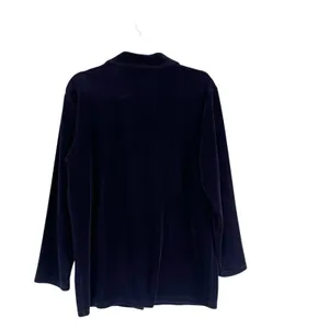 Victoria’s Secret Velvet Pajama Top Blue Small FINAL PRICE thumbnail 3