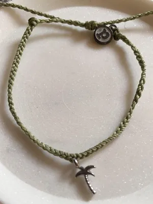 Pura Vida Palm Tree Charm Bracelet thumbnail 1