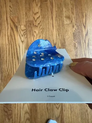 Kate Spade blue rhinestone Strawberry hair clip thumbnail 3