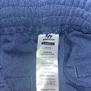 Women's Navy Chinos Blue Size XS thumbnail 3