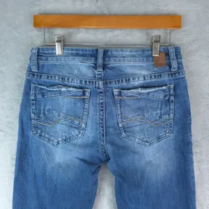 BKE Buckle‎ Denim Jeans Womens 28R (29x30) Stella Bootcut Low Rise Medium Wash thumbnail 4