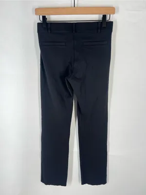 Betabrand Black Straight Leg Dress Pant Yoga Pants‎ XS Petite thumbnail 5