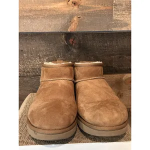 UGG Classic Ultra Mini Boots 1116109 Chestnut Women's‎ Sz SOLD thumbnail 3