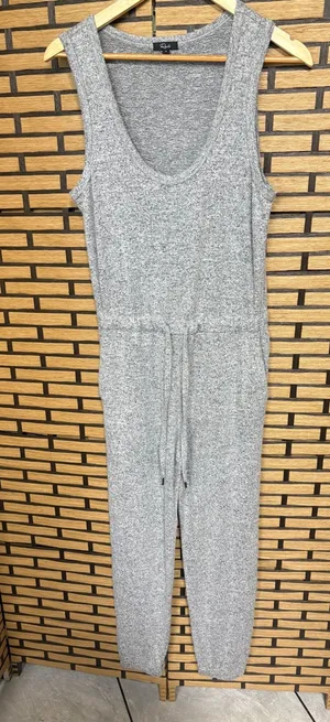 Rails gray marled knit tank jumpsuit size small thumbnail 1