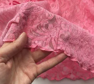 Delicates pink barbiecore lace nightgown, size large thumbnail 5