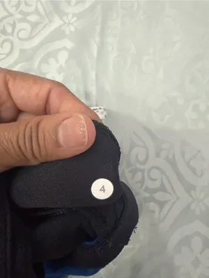 lululemon athletica Royal Blue Tank with White Braided Straps thumbnail 4