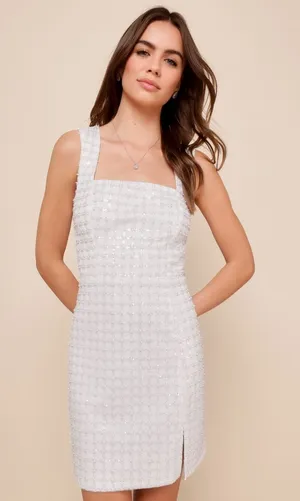 Lulus Pearl White Dress thumbnail 1