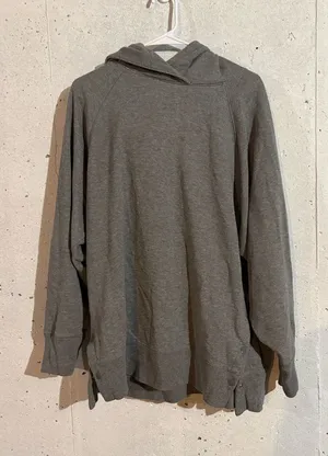 Aerie Snap Side Oversized Hoodie | Size: Large thumbnail 1