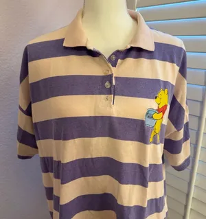 Vintage 90s Disney Rugby Polo thumbnail 1