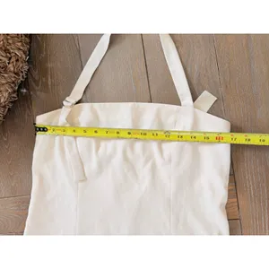 Abercrombie & Fitch Halter Mini Dress Women Cream Large Tall thumbnail 5