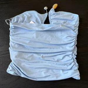 Peppermayo light blue strapless top thumbnail 2