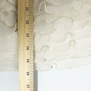 Gianni Bini x Venita Aspen Womens Plisse Pearl Trim Ruffle‎ Mini Skirt Size 8 thumbnail 10