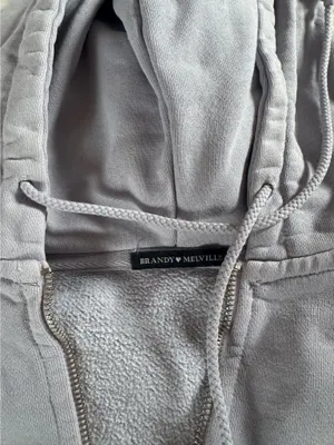 Brandy Melville Zip-Up Hoodie thumbnail 2