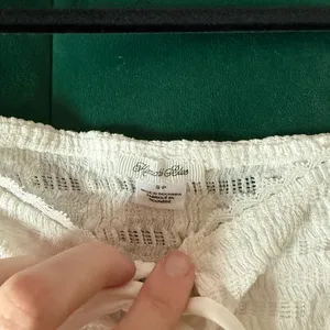 White Urban Outfitters Smocked Women's Crop Top thumbnail 4