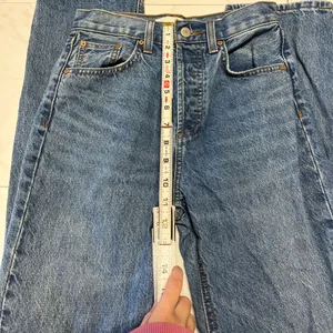 Denim Forum Aritzia Joni high rise loose button fly denim jeans 30 length sz 25 thumbnail 8