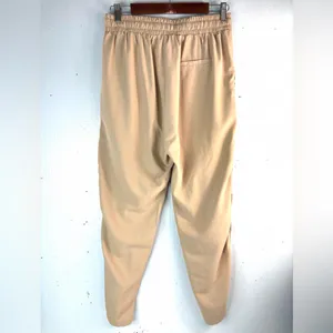 Calista M Sequin Embellished Golden Tan Joggers thumbnail 2
