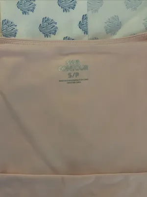 Girls' Light Pink Short Sleeve One-Piece Bodysuit thumbnail 2