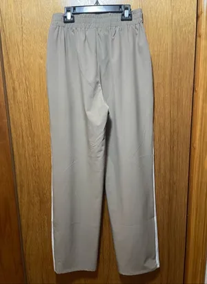 Gilly Hick’s Tan & White Track Pants thumbnail 2