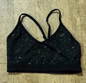 Nike Indy Sparkle V Neck Low Impact Sports Bra Size Small thumbnail 1
