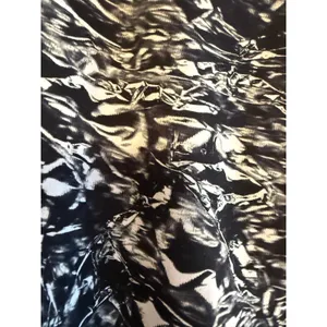 Lululemon Wunder Under High Rise Leggings‎ Black White Abstract Print Size 10 thumbnail 4