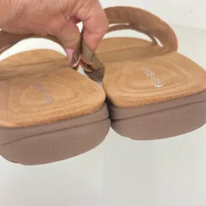 NWOT * EASY SPIRIT Linley Slide Sandals in Cognac - Size 6.5 thumbnail 6
