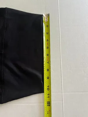 YOGALICIOUS Sz S Pull On Black Lux Comfort 7/8 Flare Leggings thumbnail 4