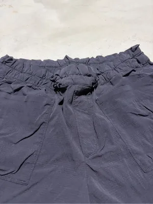 Athleta Black Women's Elastic Waist Shorts 4 thumbnail 2