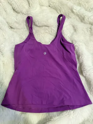 Purple Align Lululemon Tank thumbnail 2