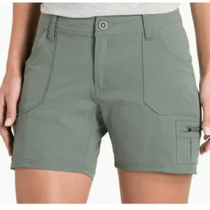 Kuhl Horizn 5in Ripstop Outdoor Hiking Green Shorts Size‎ 12 Women thumbnail 1