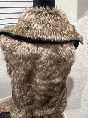 Ashley Outerwear Faux Fur Vest thumbnail 3