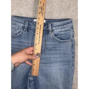 risen jeans 5/27 boot cut jeans flare high rise raw hem thumbnail 9