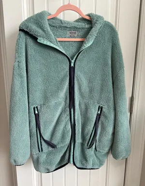 Bernie Teddy Jacket Blue thumbnail 1
