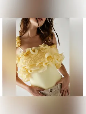 Free people For The Frill Of It Bodysuit thumbnail 4