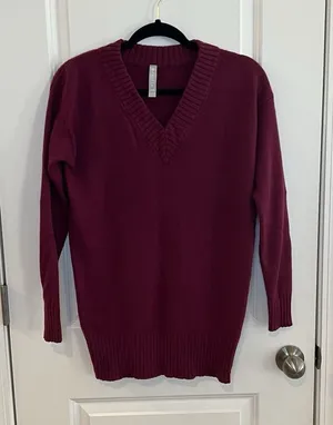 Athleta‎ Womens Sweater XXS Wool Cashmere Blend Oversized thumbnail 1