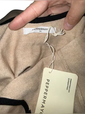 Peppermayo Lost In Paris Knit Maxi Dress – Tapioca
Size M/L thumbnail 9