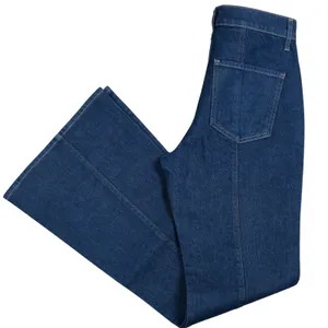 Express 70s Flare Jeans Womens 6R Dark Wash Mid Rise Conscious‎ Edit NWT $98 thumbnail 3